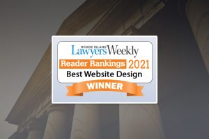 JPG Designs Wins Best In Website Design Category for RI Lawyers Weekly 1