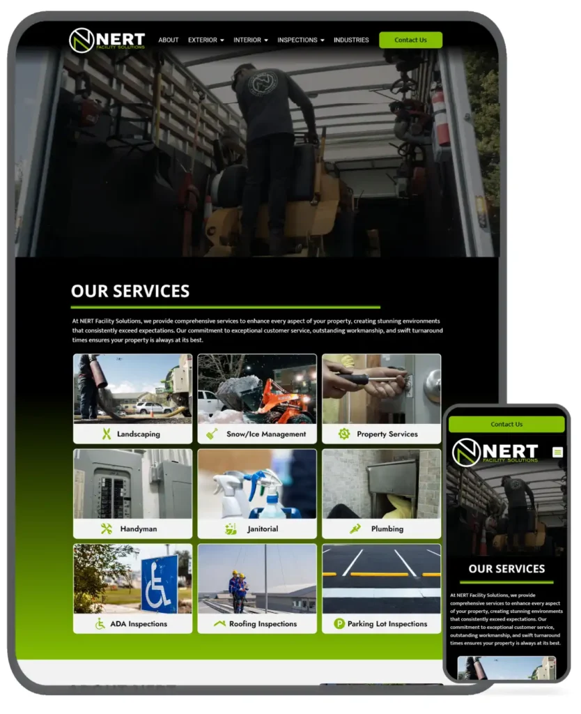 Nert Website Design jpg