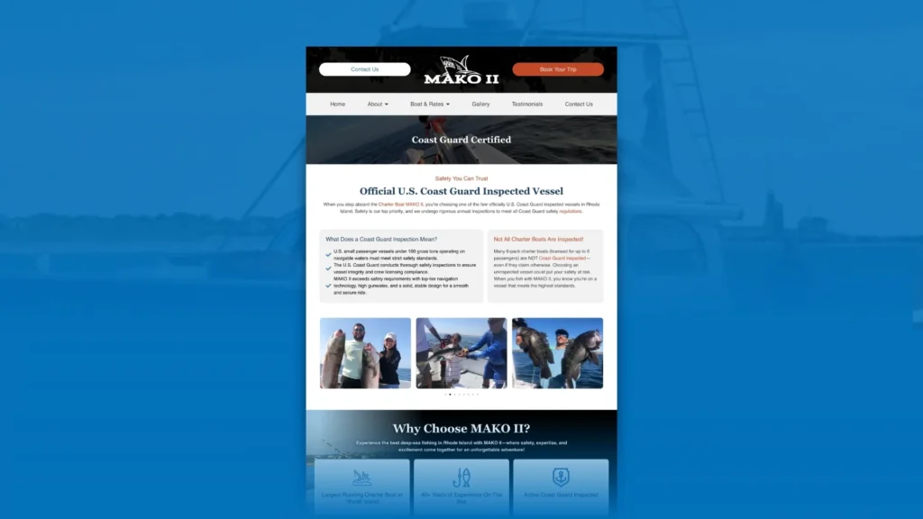 a screenshot of mako ii