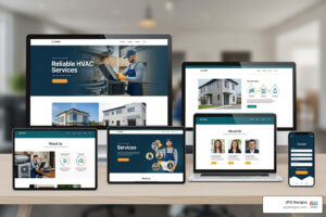 hvac web designs