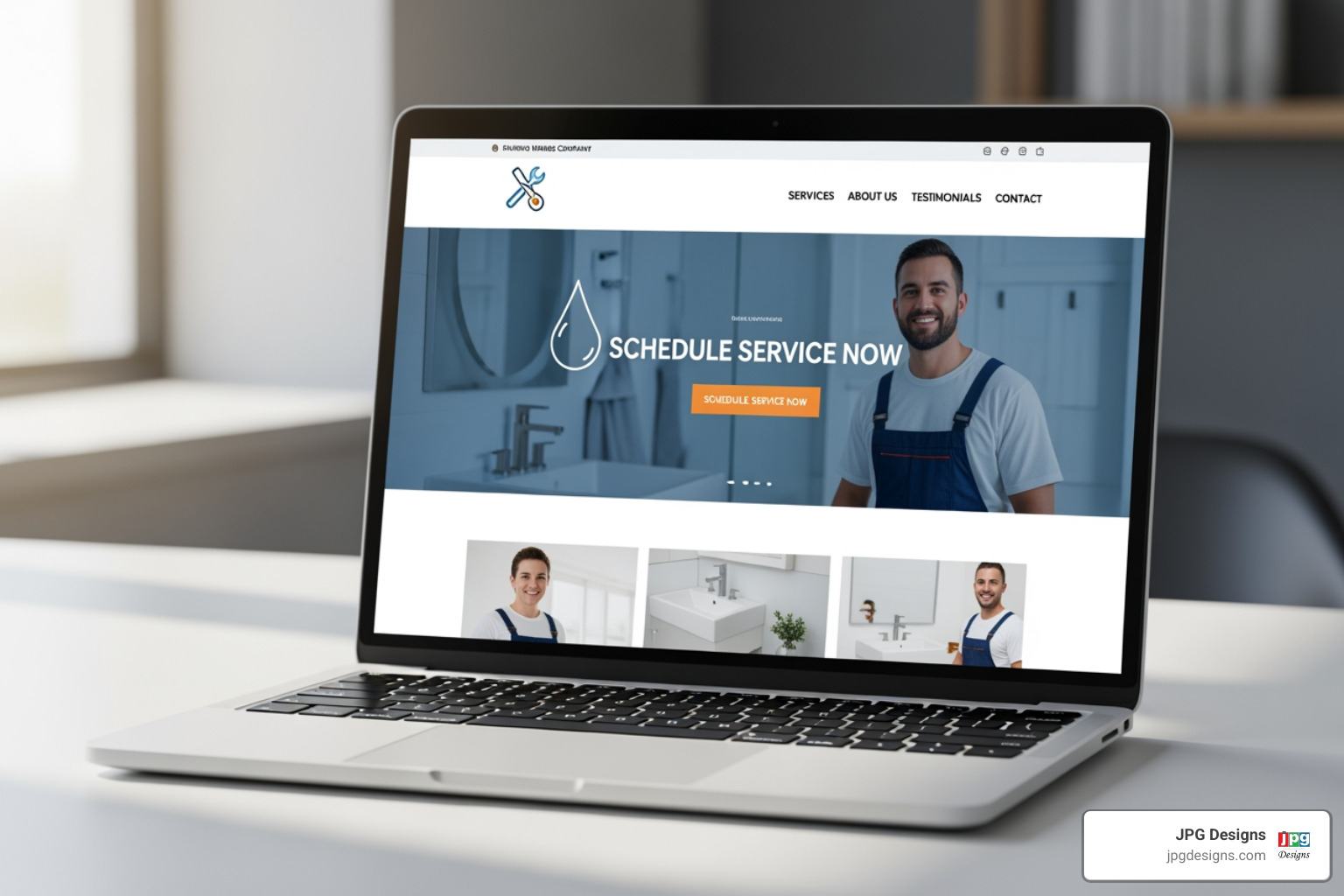 plumbing website designs