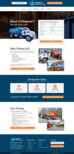 Dumpster Rental Websites and Marketing