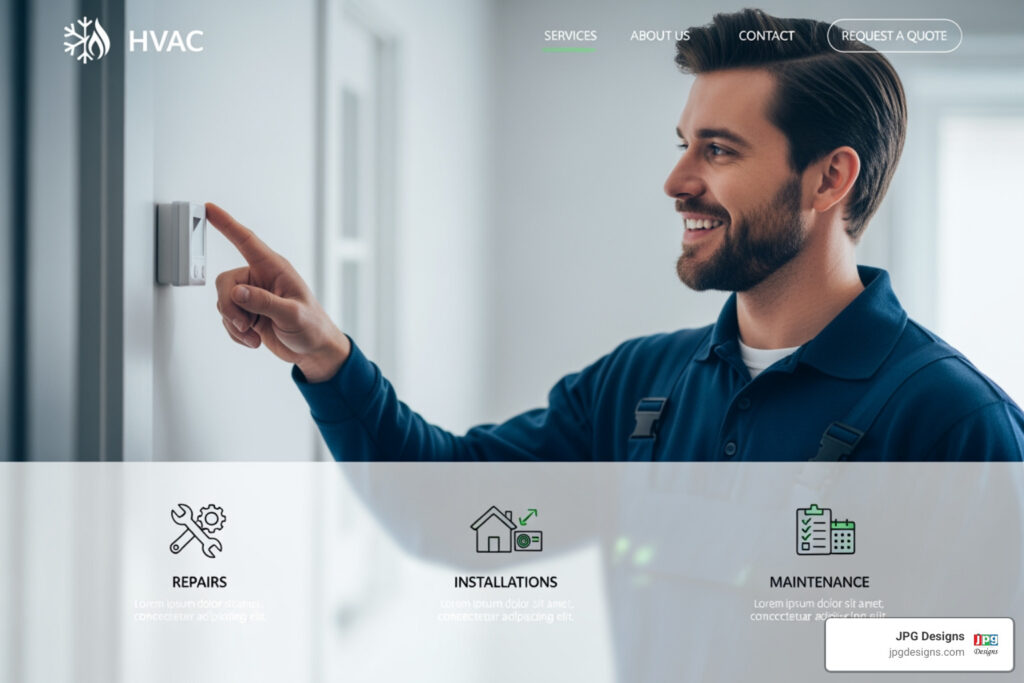 web design hvac