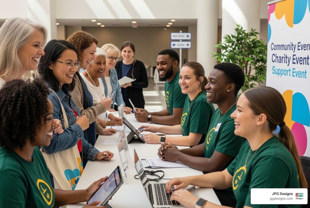 nonprofit event registration