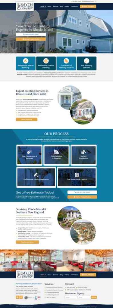 small business web page design