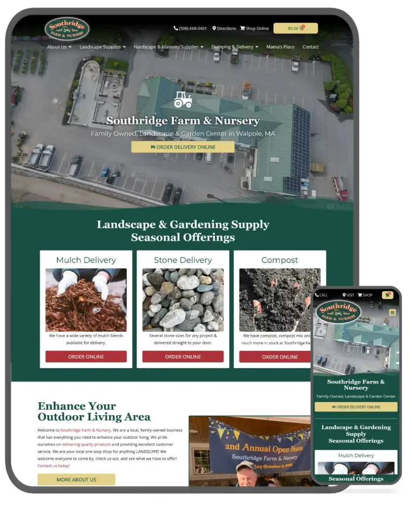 southridge farm nursery website design jpg