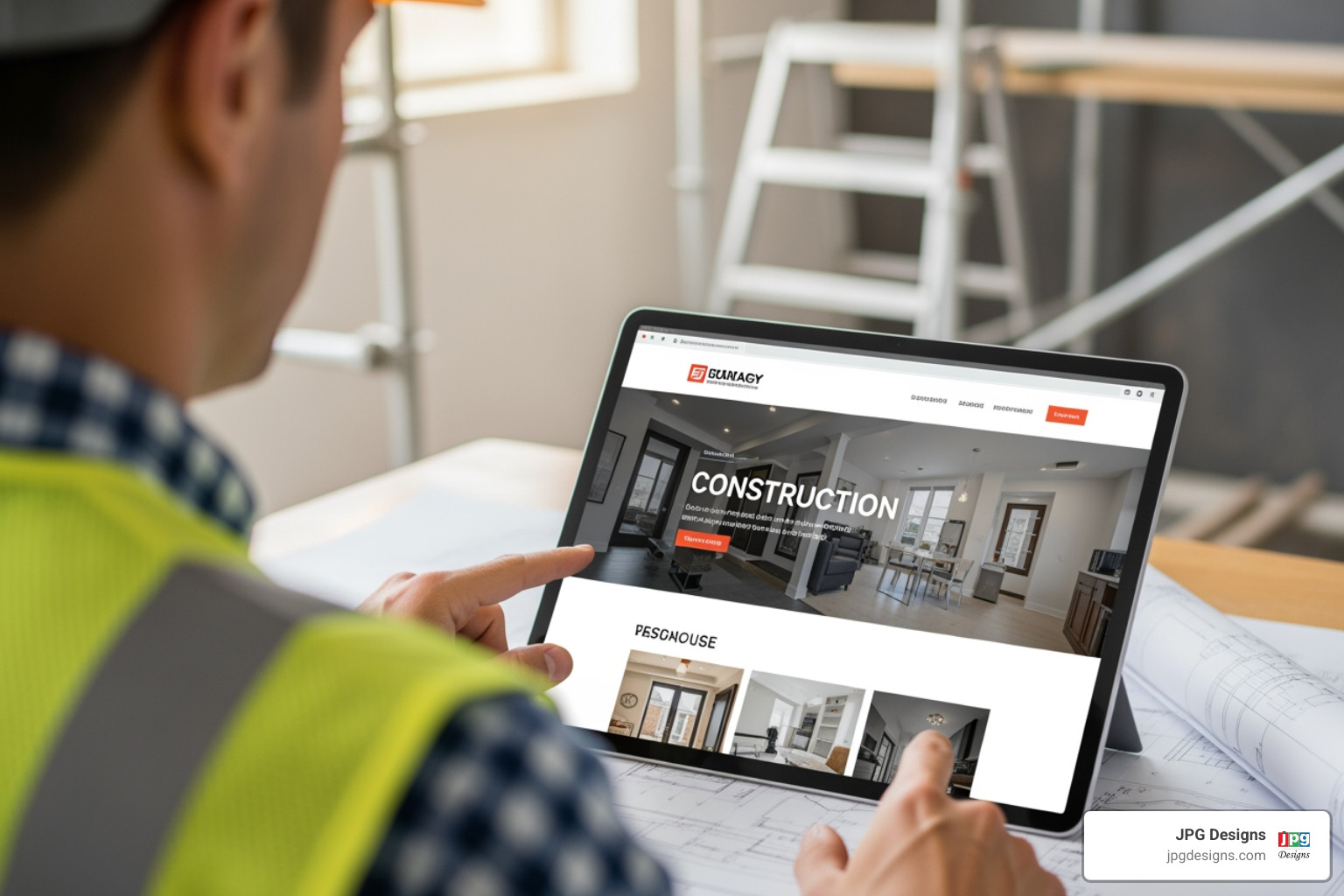 affordable web design for contractors
