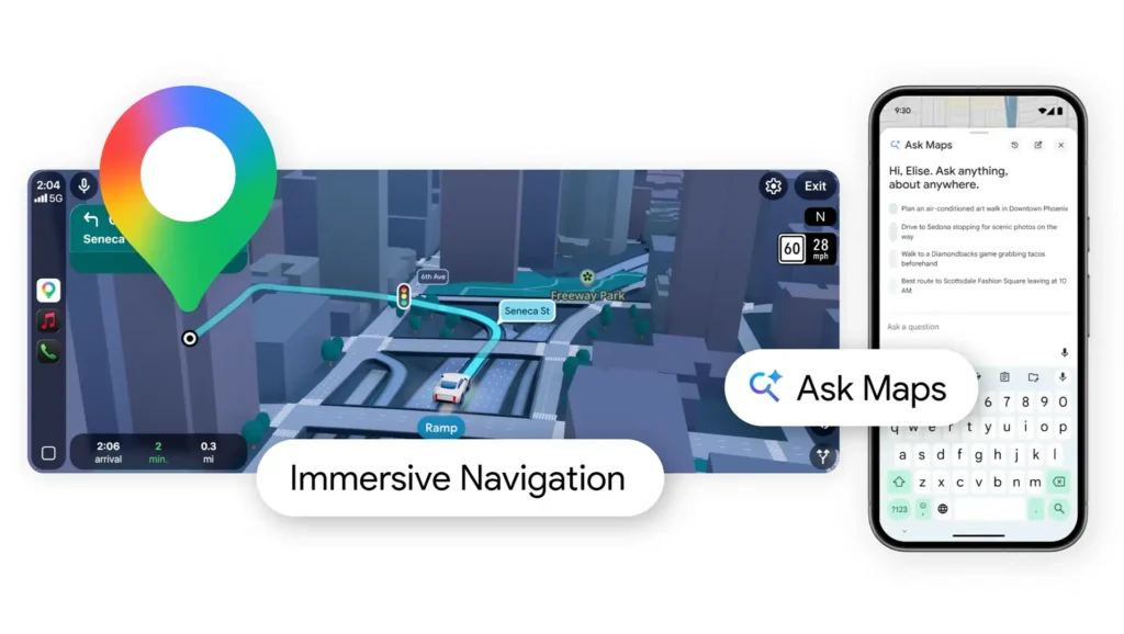 google maps new feature ask maps