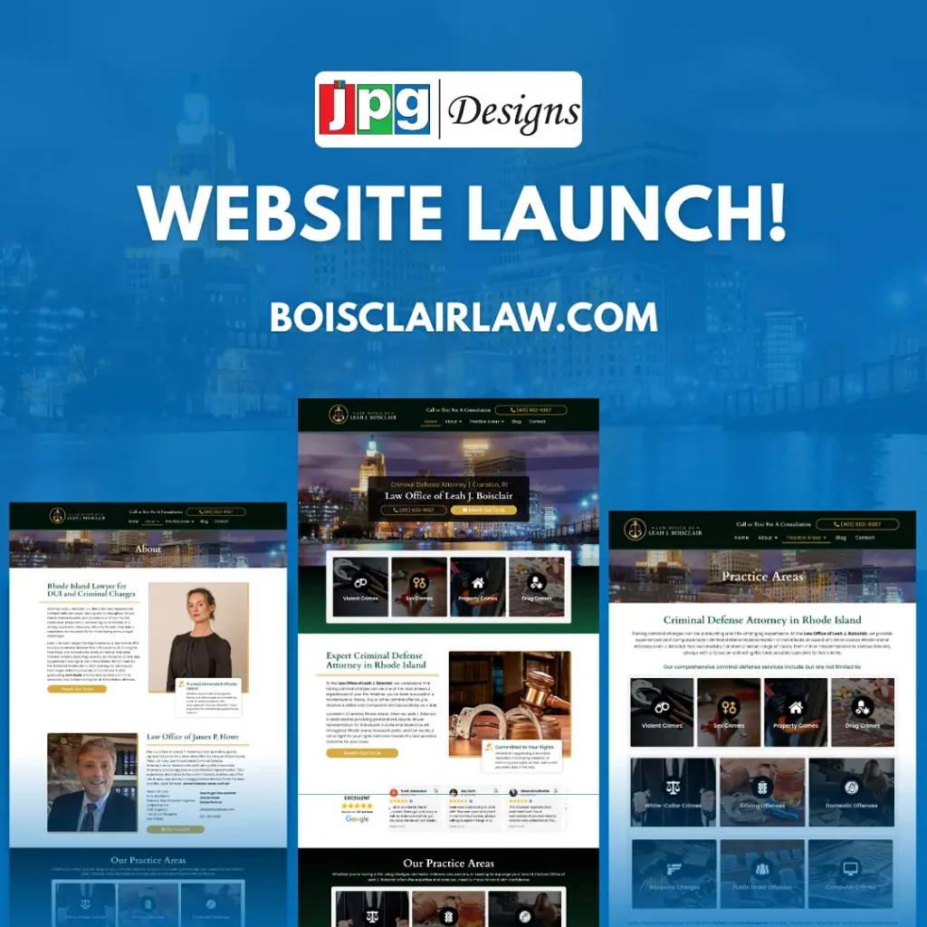 website launch law office of leah j boisclair