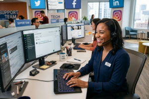 Social media customer service?