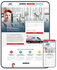 plumber website design